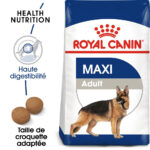 Royal Canin Maxi Adult  - Dry food for large dogs from 26 to 44 KG. From 15 months to 5 years old