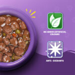 PURINA Friskies ® Beef Chunks in Gravy Wet Cat Food Pouch 85 gm