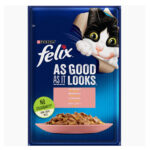 PURINA Felix® As Good As It Looks with Salmon in Jelly 85 gm