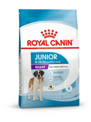 Royal Canin Giant Junior  - Dry food for giant dogs - Adults weight from 45 KG and over - from 8 months to 18\24 months