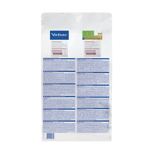 VIRBAC Urology Cat Food U1 - For Struvite Stones