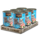 LEONARDO® Kitten Wet Food Rich in Chicken 400 gm