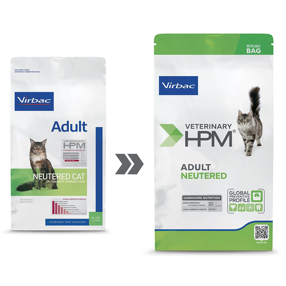 VIRBAC Adult Neutered – Dry Cat Food for Neutered Cats