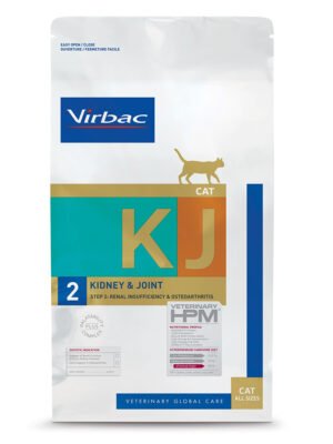VIRBAC Kidney & Joint Cat Food KJ2 – For Chronic Kidney Disease