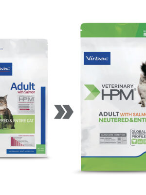 Adult Neutered & Entire With Salmon – Adult Cat Food