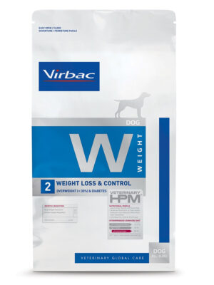 VIRBAC Weight Loss & Control Dog Food W2 - Weight Management 3 KG