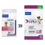 VIRBAC Junior Large - Dry Dog Food For Large Breeds 3 KG