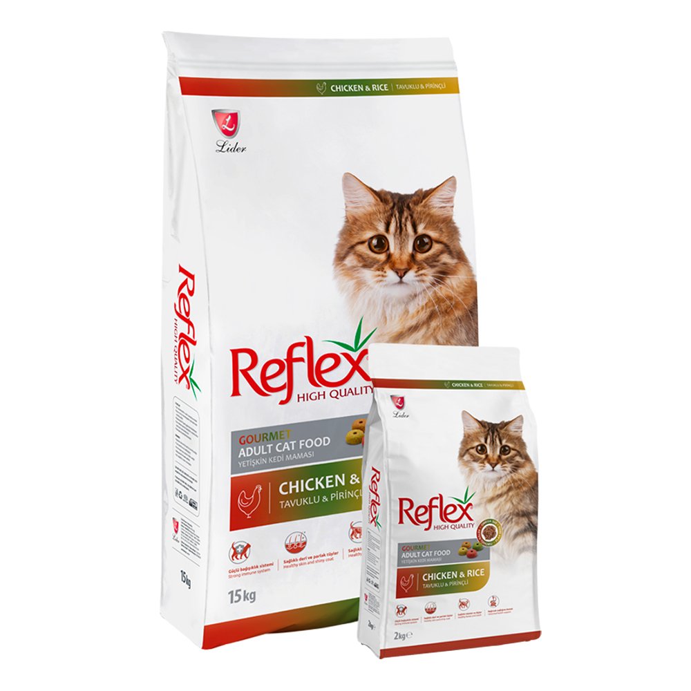 Reflex Multicolor Adult Cat Food With Chicken & Rice