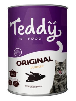 Teddy Original Cat Wet Food Turkey 400 gm