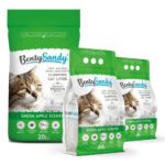 BENTY SANDY CAT LITTER Green Apple Scented