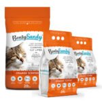 BENTY SANDY CAT LITTER Orange Scented