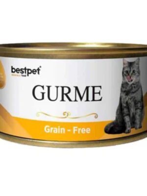 Bestpet Gurme Grain - Adult Cat Wet Food Cans with chicken 100 g