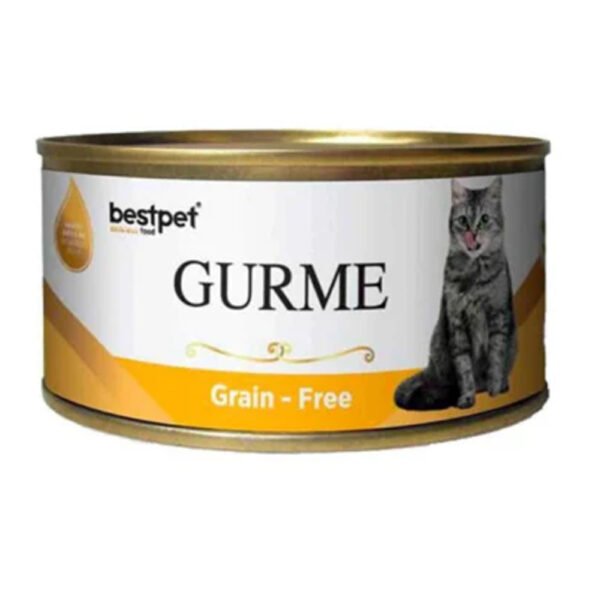 Bestpet Gurme Grain - Adult Cat Wet Food Cans with chicken 100 g