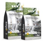 Catfun Plus White Bentonite Clumping Cat Litter Marsielle Soap Scented
