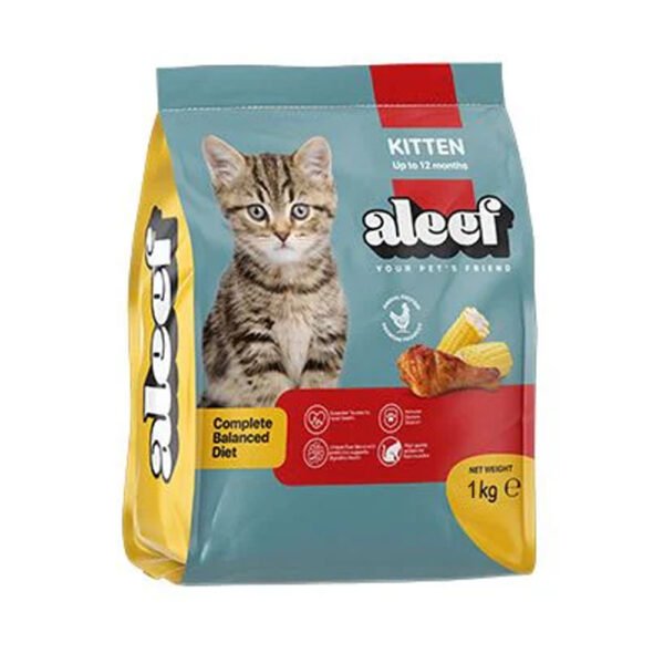 Aleef Cat Dry Food For Kitten 1 KG