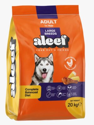 Aleef Dog Dry Food for Large breed adult Dogs 20kg
