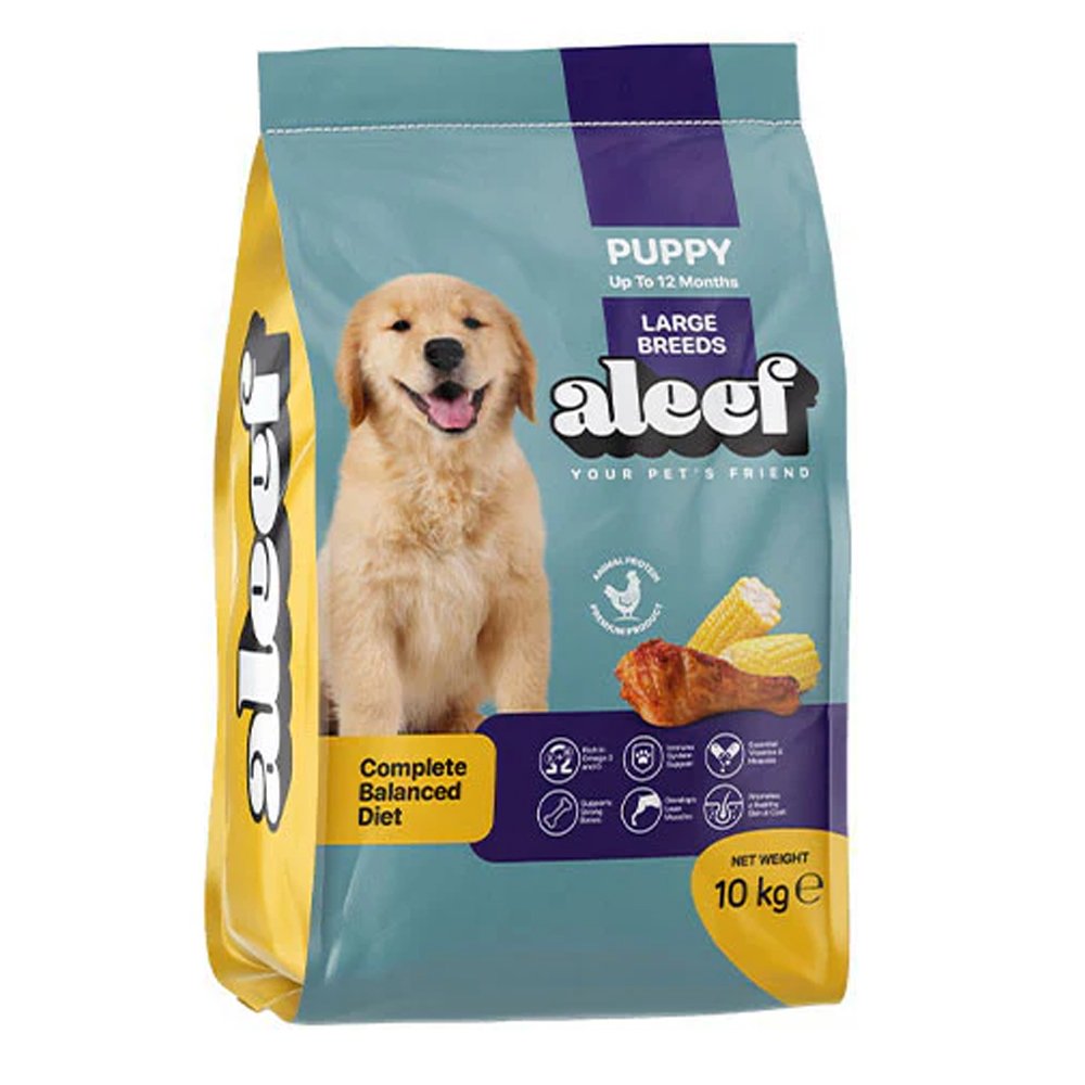 Aleef Dog Dry Food for Large breed puppy 10KG