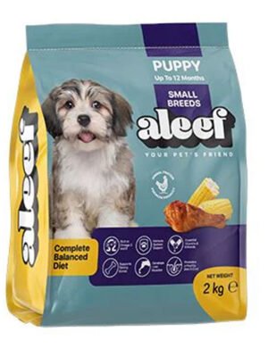 Aleef Dog Dry Food for Small breed puppy  2KG