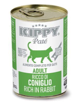 KIPPY Cat Wet Food rich in RABBIT Patè 400 gm