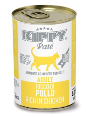 KIPPY Cat Wet Food rich in CHICKEN Patè 400 gm