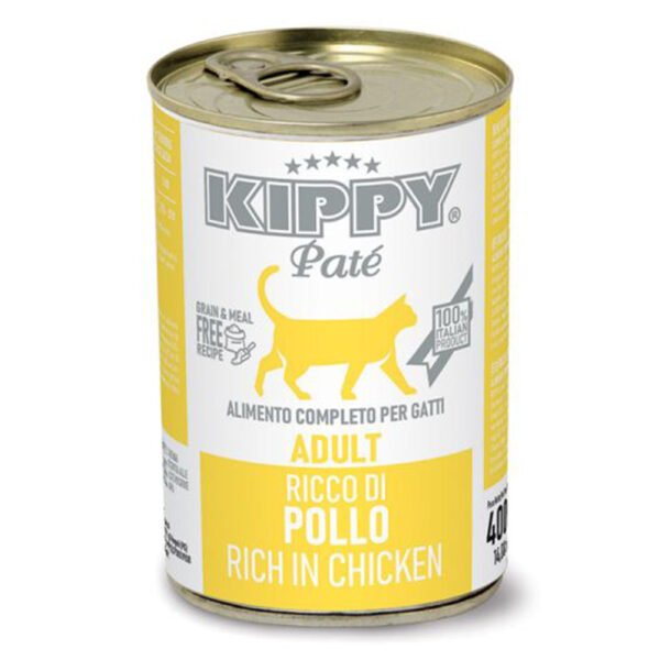 KIPPY Cat Wet Food rich in CHICKEN Patè 400 gm