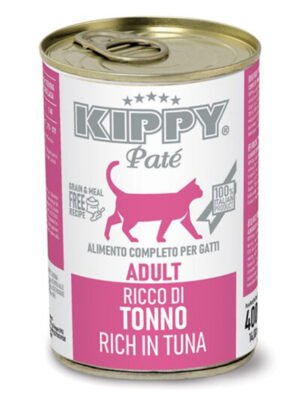 KIPPY Cat Wet Food rich in TUNA Patè 400 gm