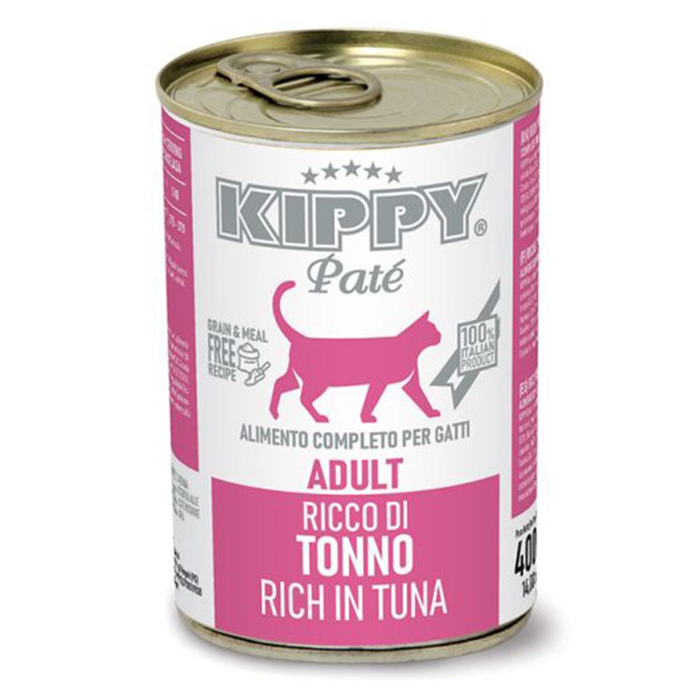 KIPPY Cat Wet Food rich in TUNA Patè 400 gm